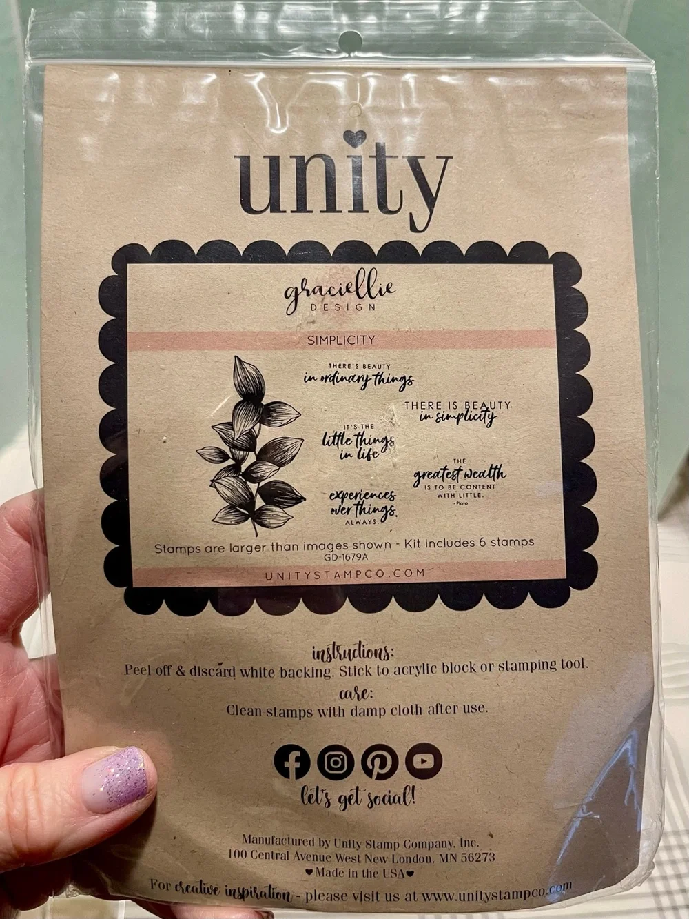 NEW AND LIKE NEW UNITY STAMPS NINE SETS MIXED THEMES